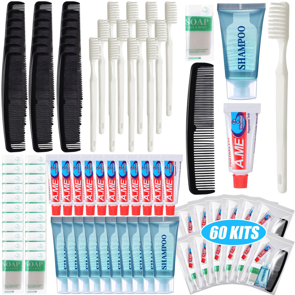 Ziliny 60 Kits Homeless Hygiene Kits Bulk Homeless Care - Ziliny Official Imagery - 2