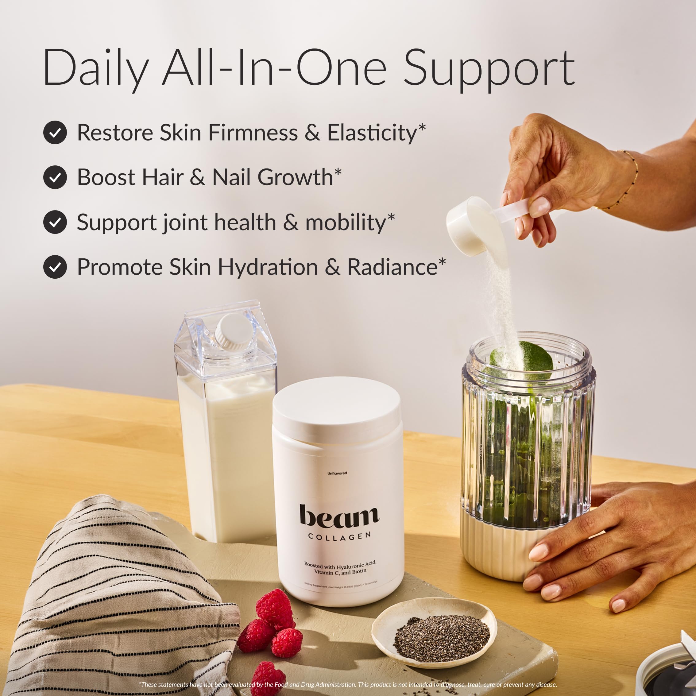 BEAM Collagen Powder Collagen for Women Collagen with - BEAM Official Imagery - 3