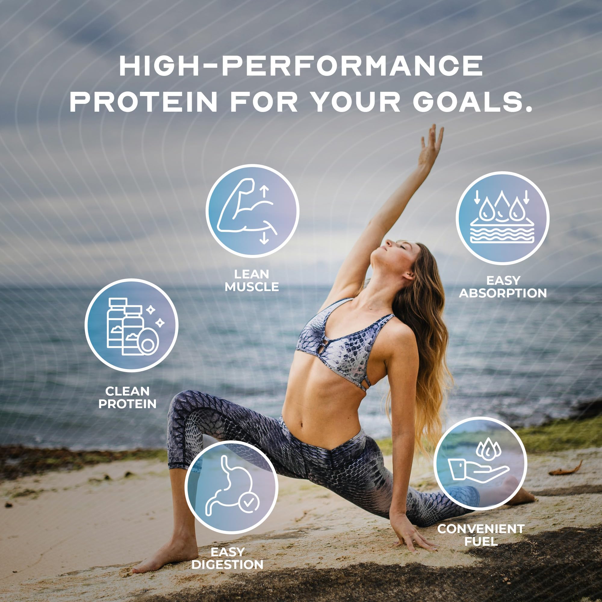 Muscle Feast 100% Grass Fed Whey Protein Powder Blend, Unflavored - Muscle Feast Official Product View 5