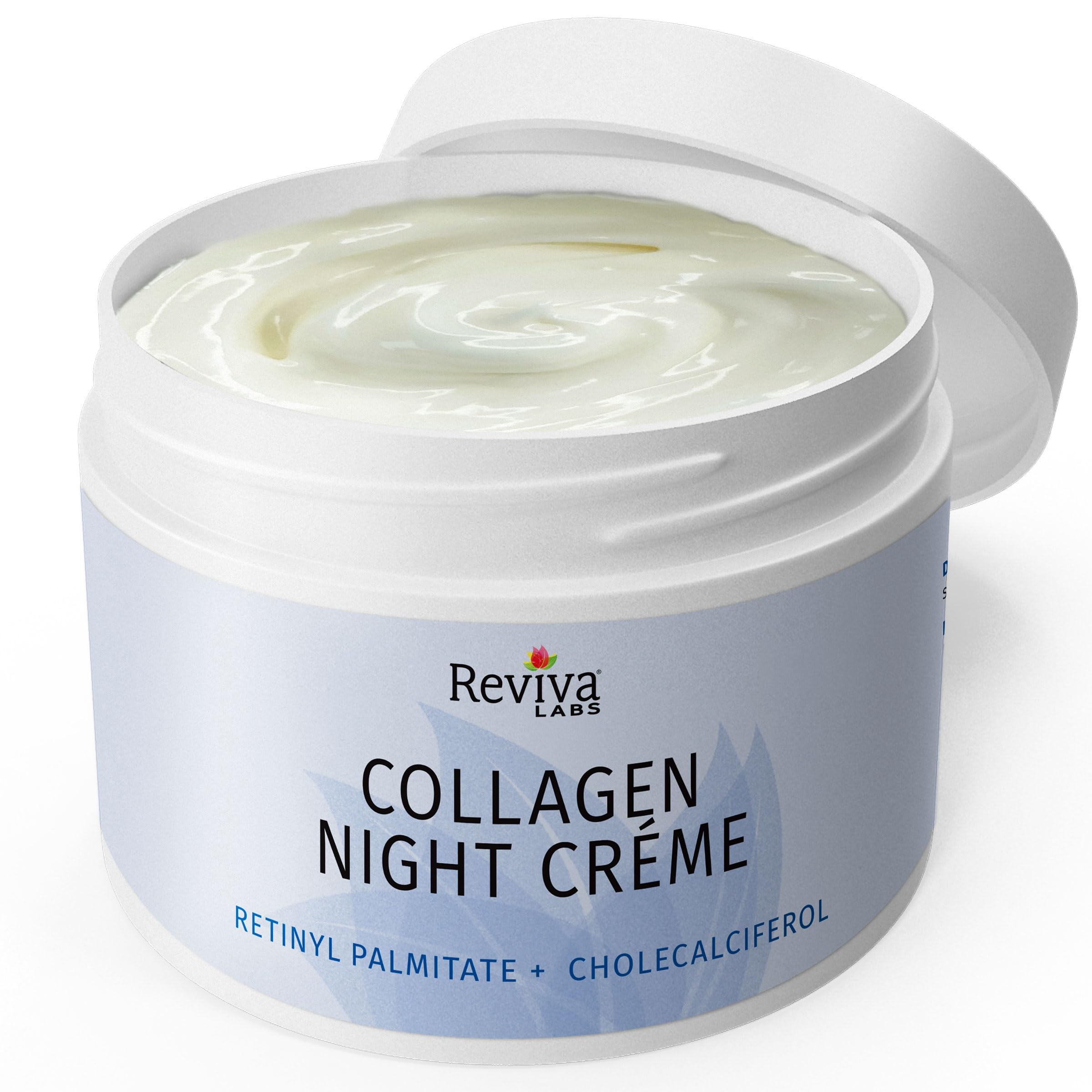Collagen Night Cream, Hydrating Face Moisturizer for Women, 2 oz