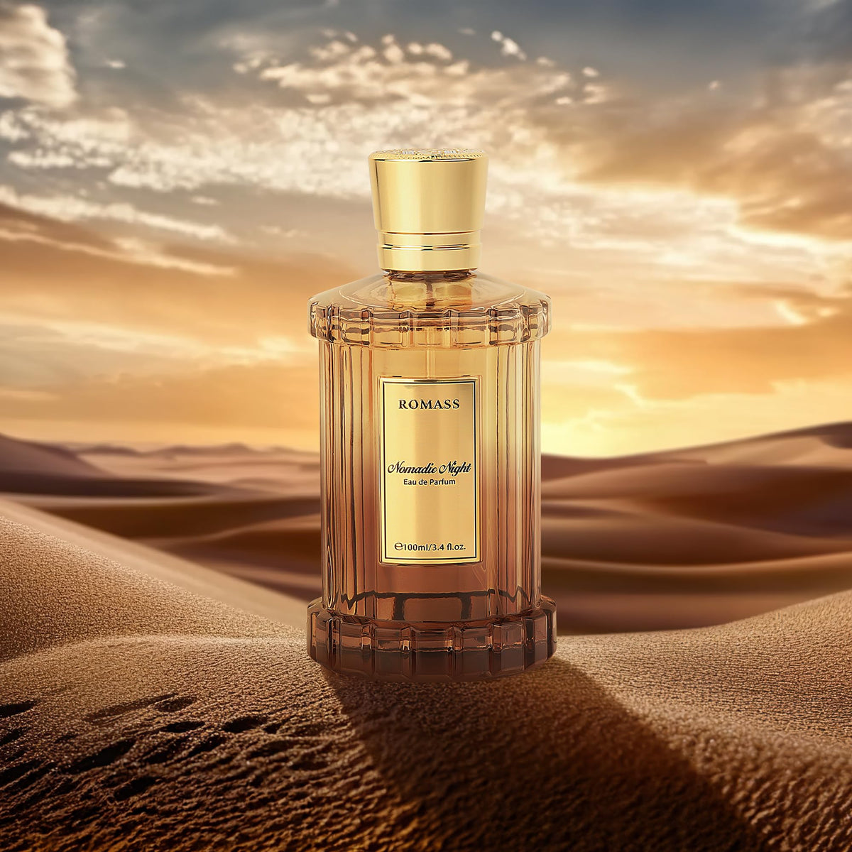 Nomadic Night Long Lasting Unisex Oud Perfume - ROMASS Official Imagery - 3