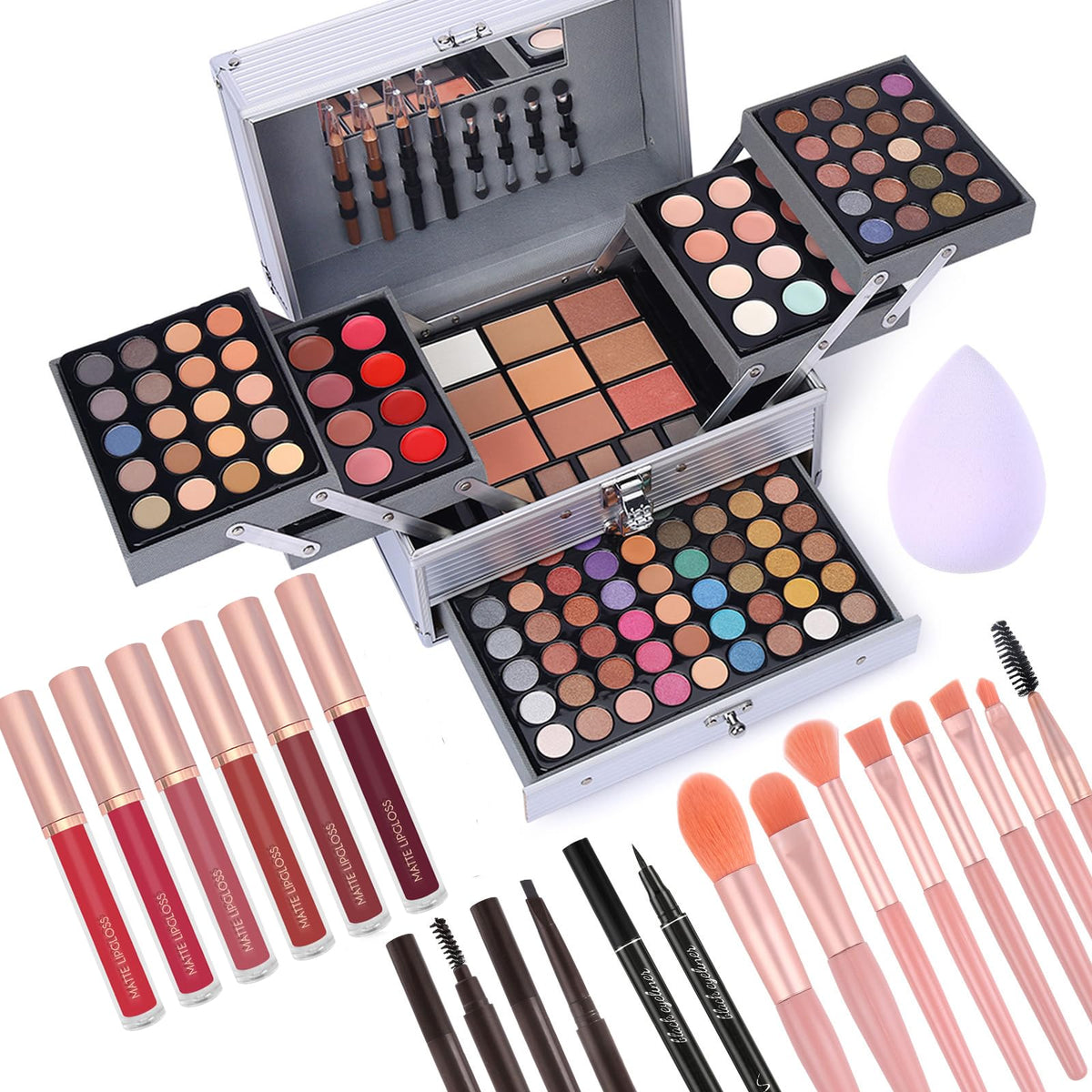 Makeup Gift Set For Women Girls All in One Full Makeup Kit - CHARMCODE Official Imagery - 2
