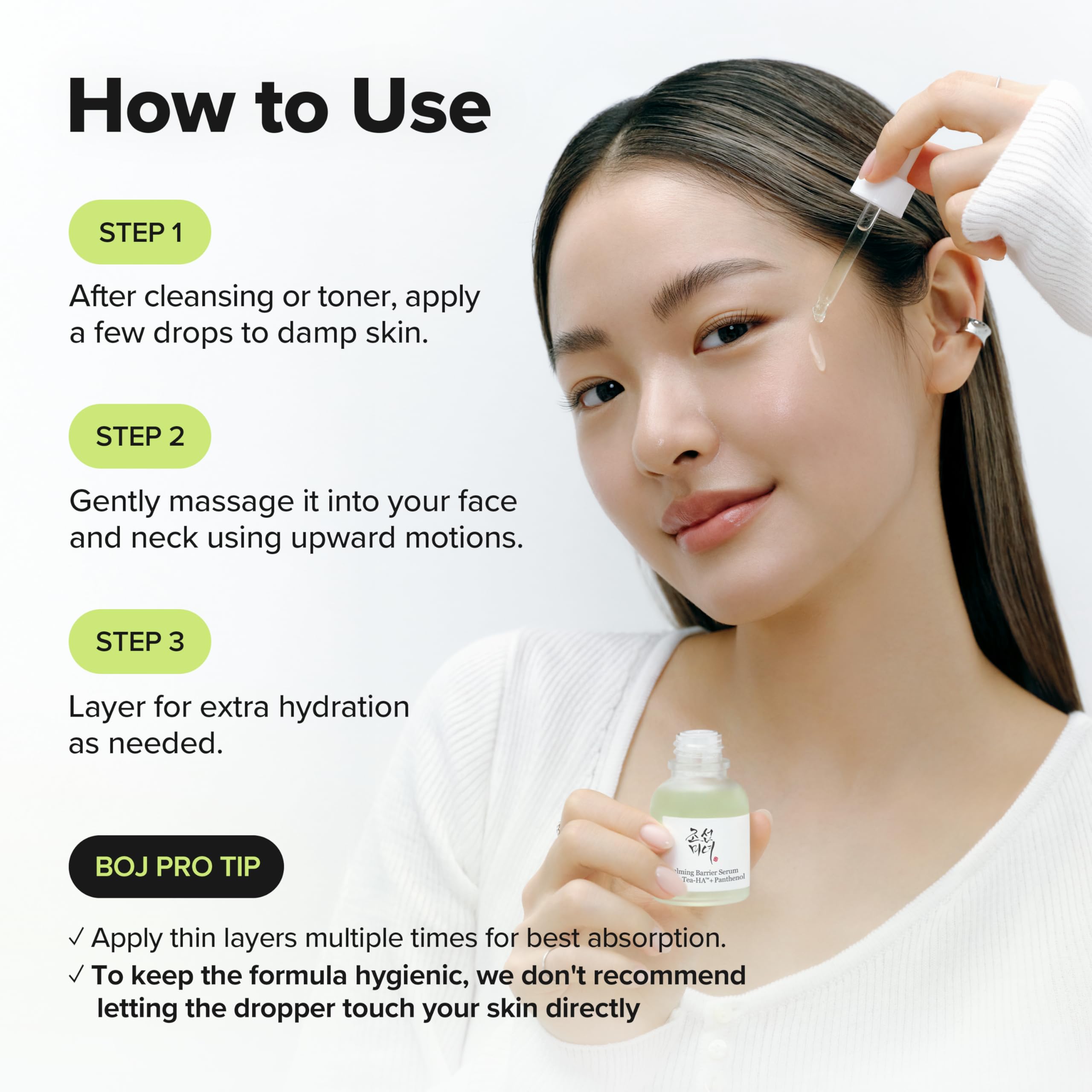 Beauty of Joseon Calming Barrier Serum Green Tea-HA™ + Pathenol - Beauty of Joseon