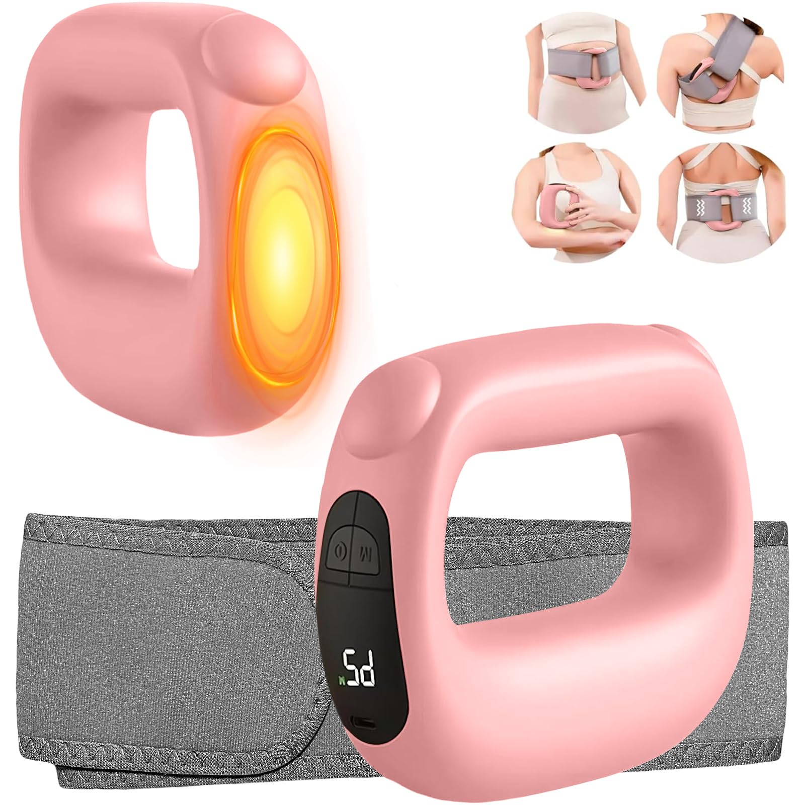 Xquyk Deep Tissue Percussion Muscle Massage Gun: with Heat, Adjustable - View 1