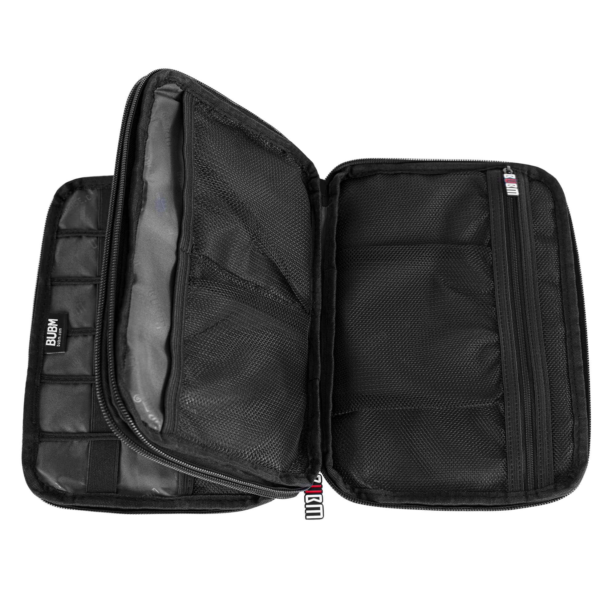 BUBM Double Layer Electronic Accessories Organizer, Travel Gadget - BUBM Official Product View 5