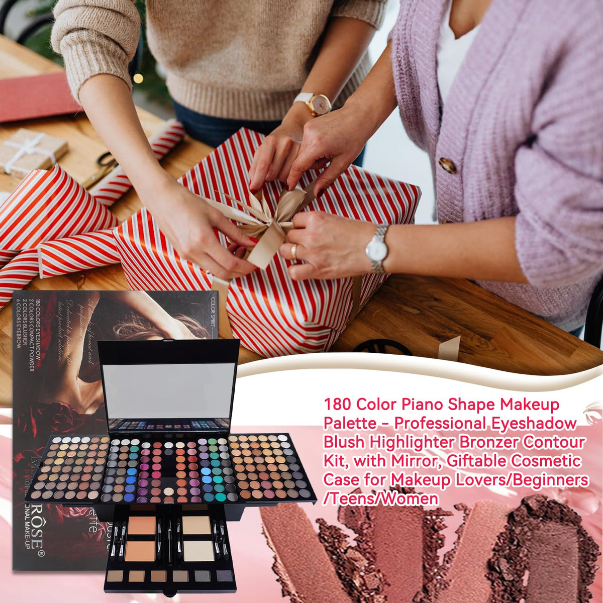 Pure Vie All in One Holiday Gift Makeup Set Essential - Pure Vie Official Imagery - 8