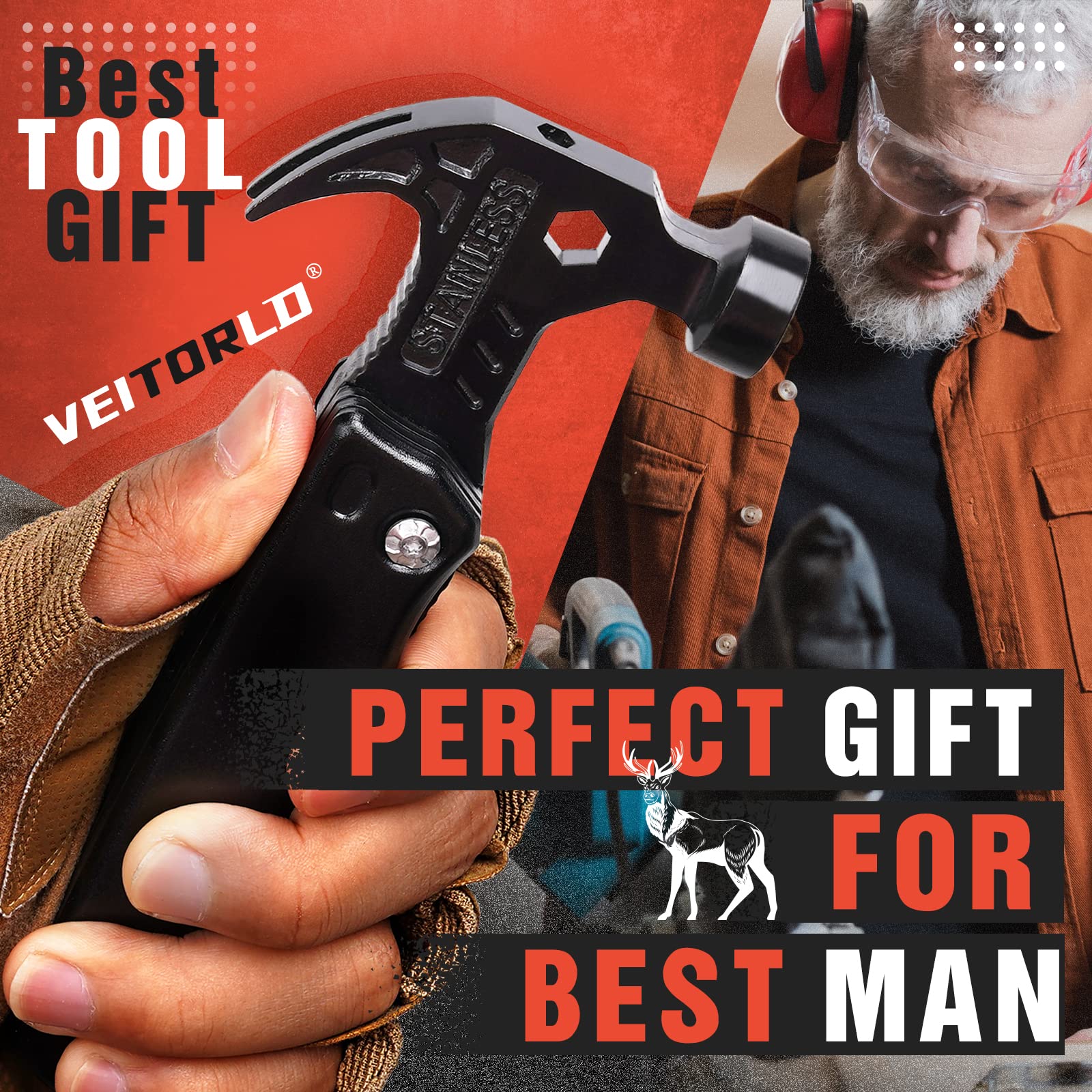 VEITORLD Gifts for Men Dad Him Fathers Day, Unique Anniversary Birthda - View 6