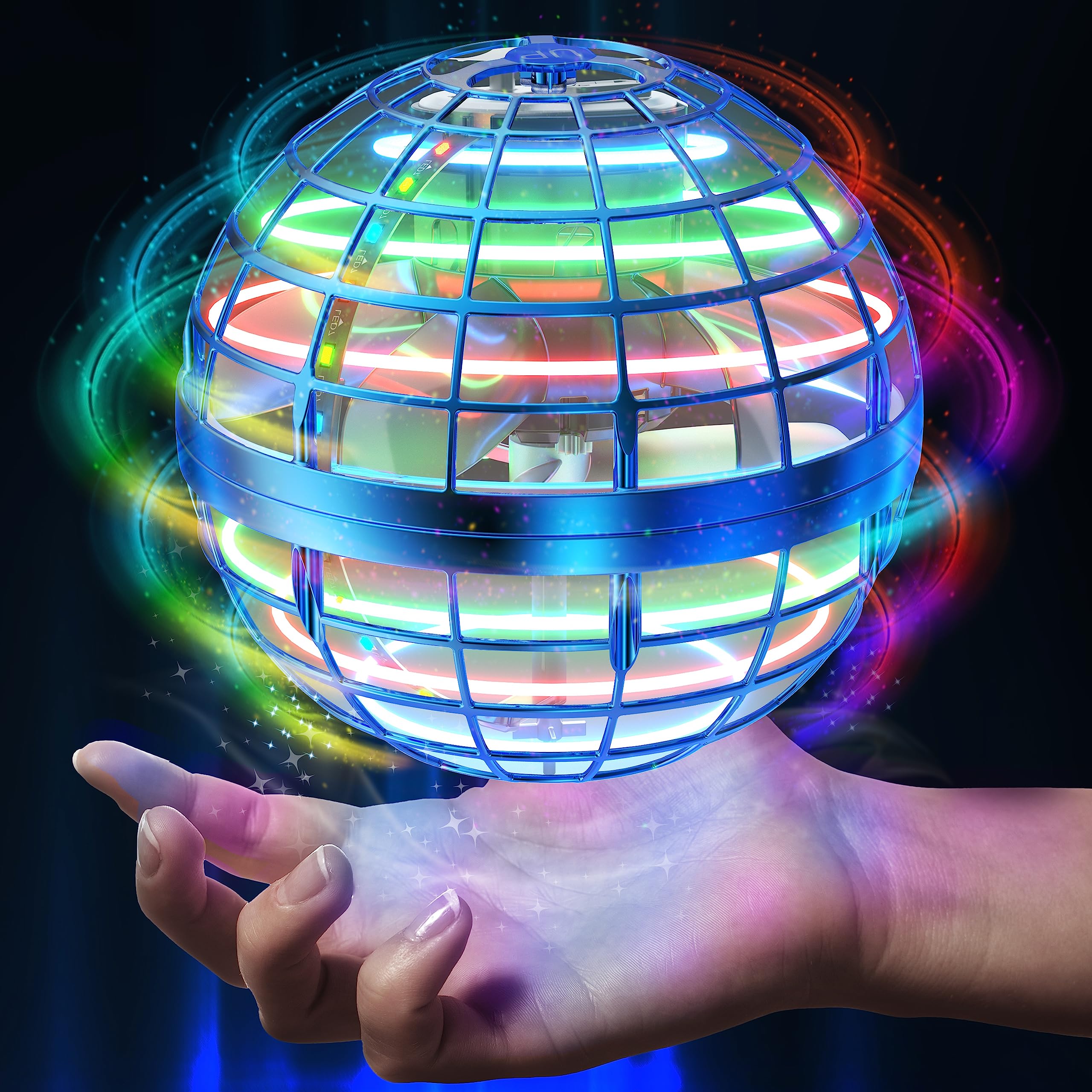 AMERFIST Flying Orb Ball Toy,Cosmic Globe Boomerang Hover Ball Galacti - View 10