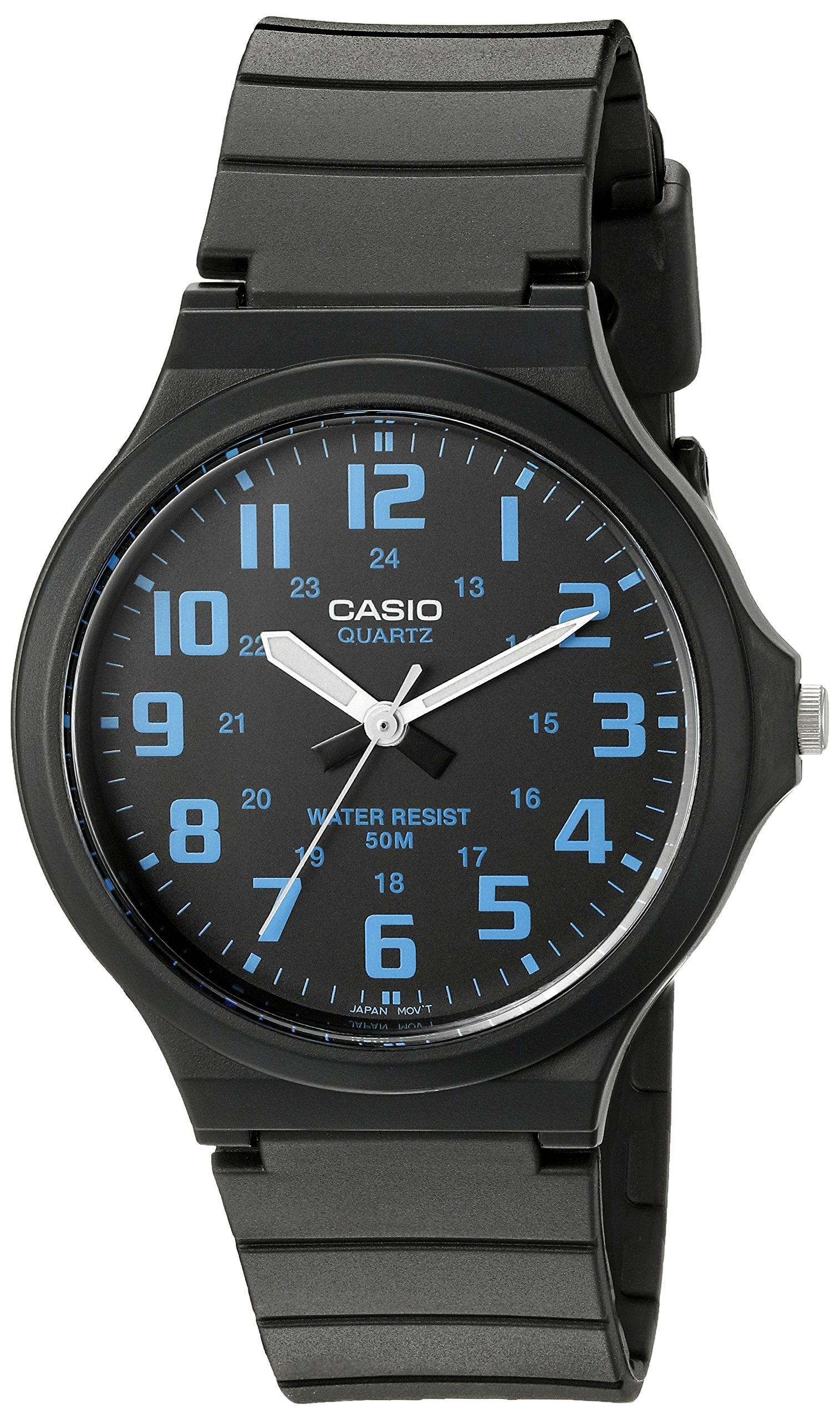 Casio MW240 Series | Men’s Quartz Watch | 50M WR | Large Resin Case | - View 3