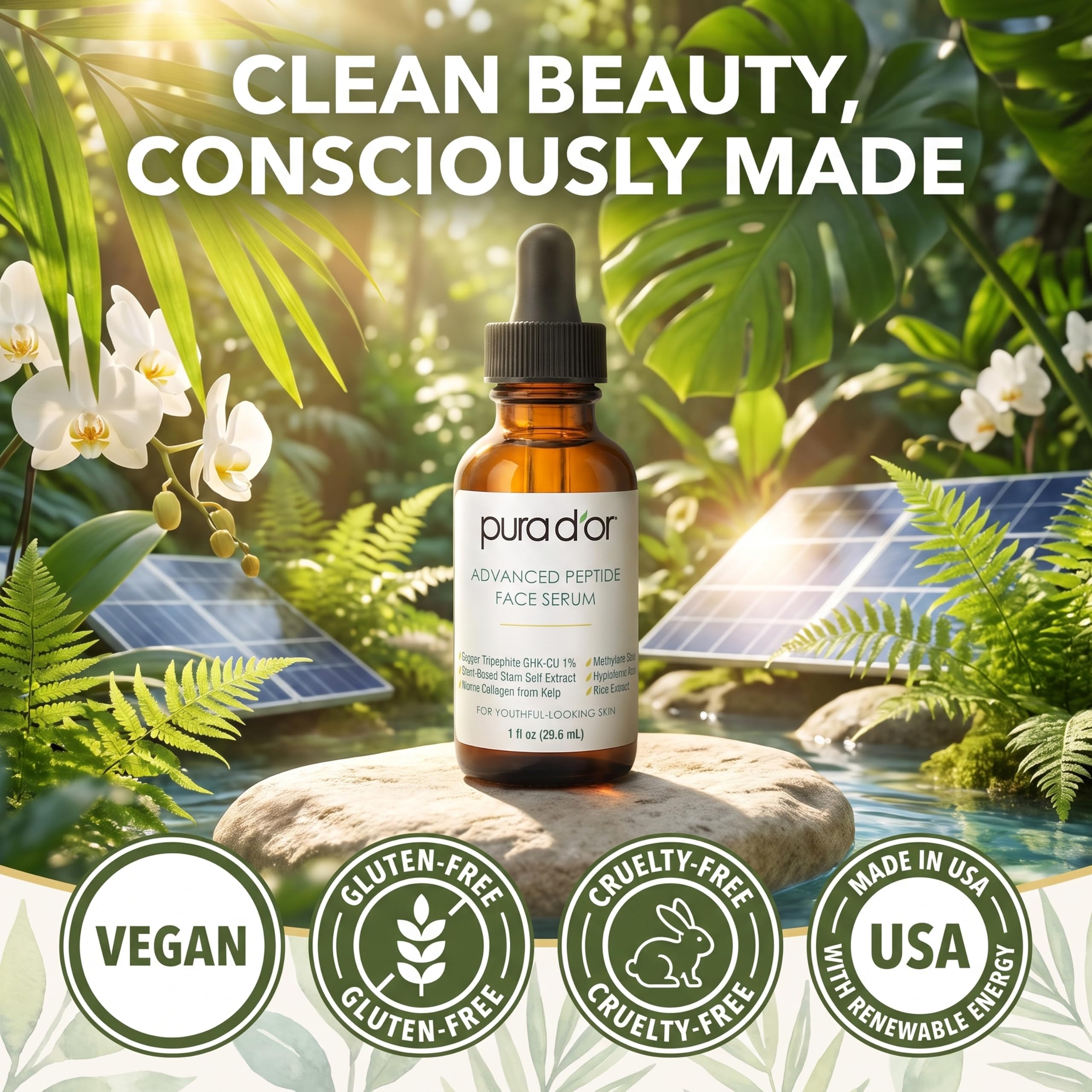 PURA D OR Advanced Face Serum with Copper Tripeptide - PURA D'OR Official Imagery - 7