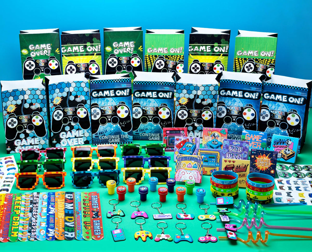 DMIGHT Video Game Party Favors for Kids Gamer Birthday - DMIGHT Official Imagery - 3