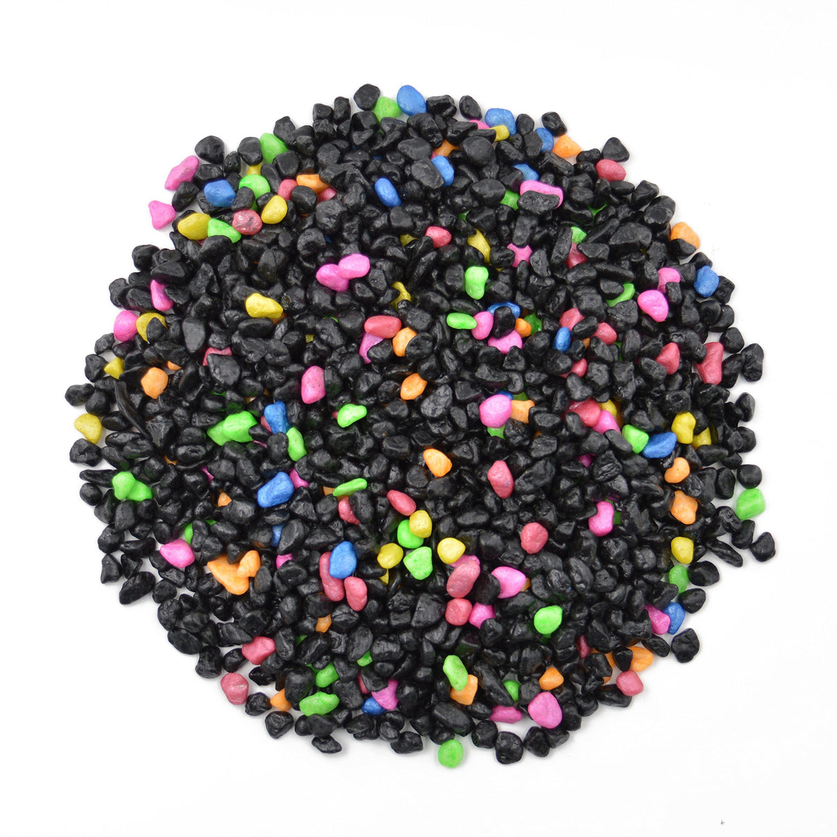CNZ Aquarium Gravel Black Fluorescent Mix 0 25 0 35 5 Pound - CNZ Official Imagery - 1