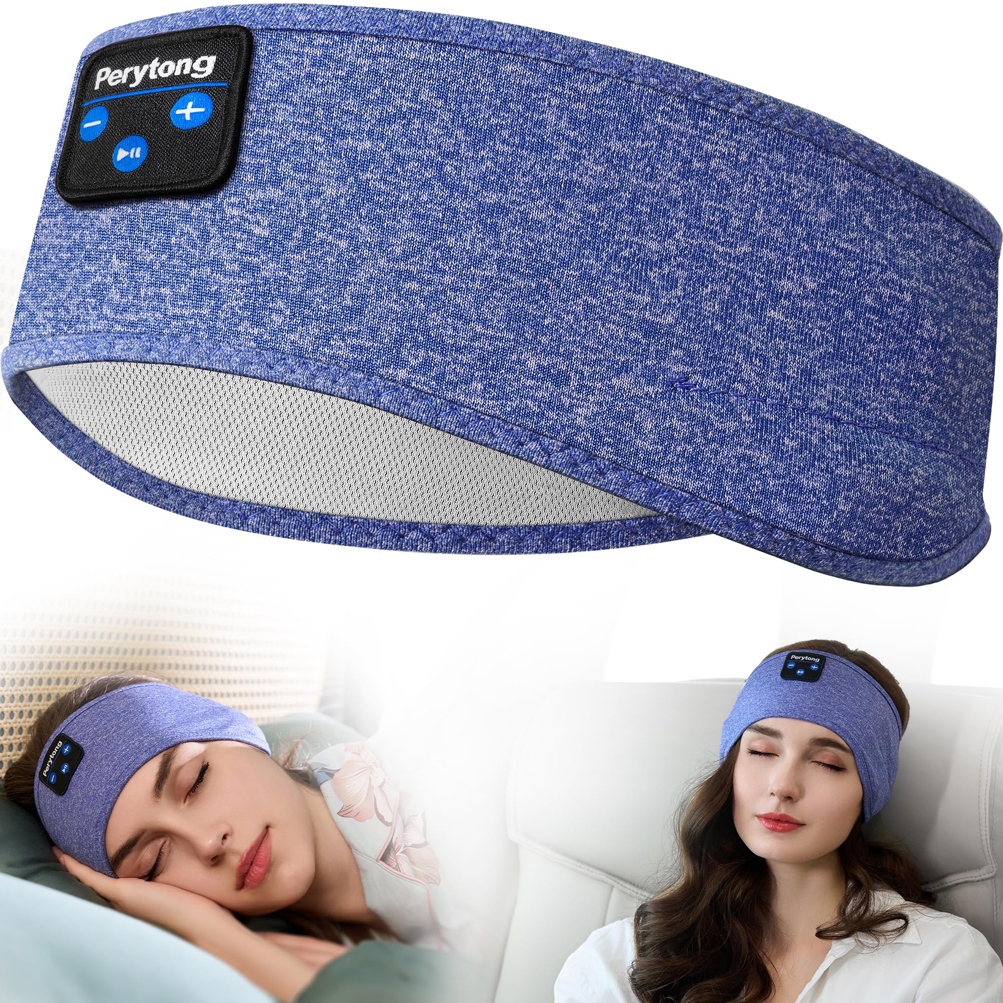 Perytong Sleep Headphones Wireless, Bluetooth Sports Headband Hea - Perytong Official Product View 10