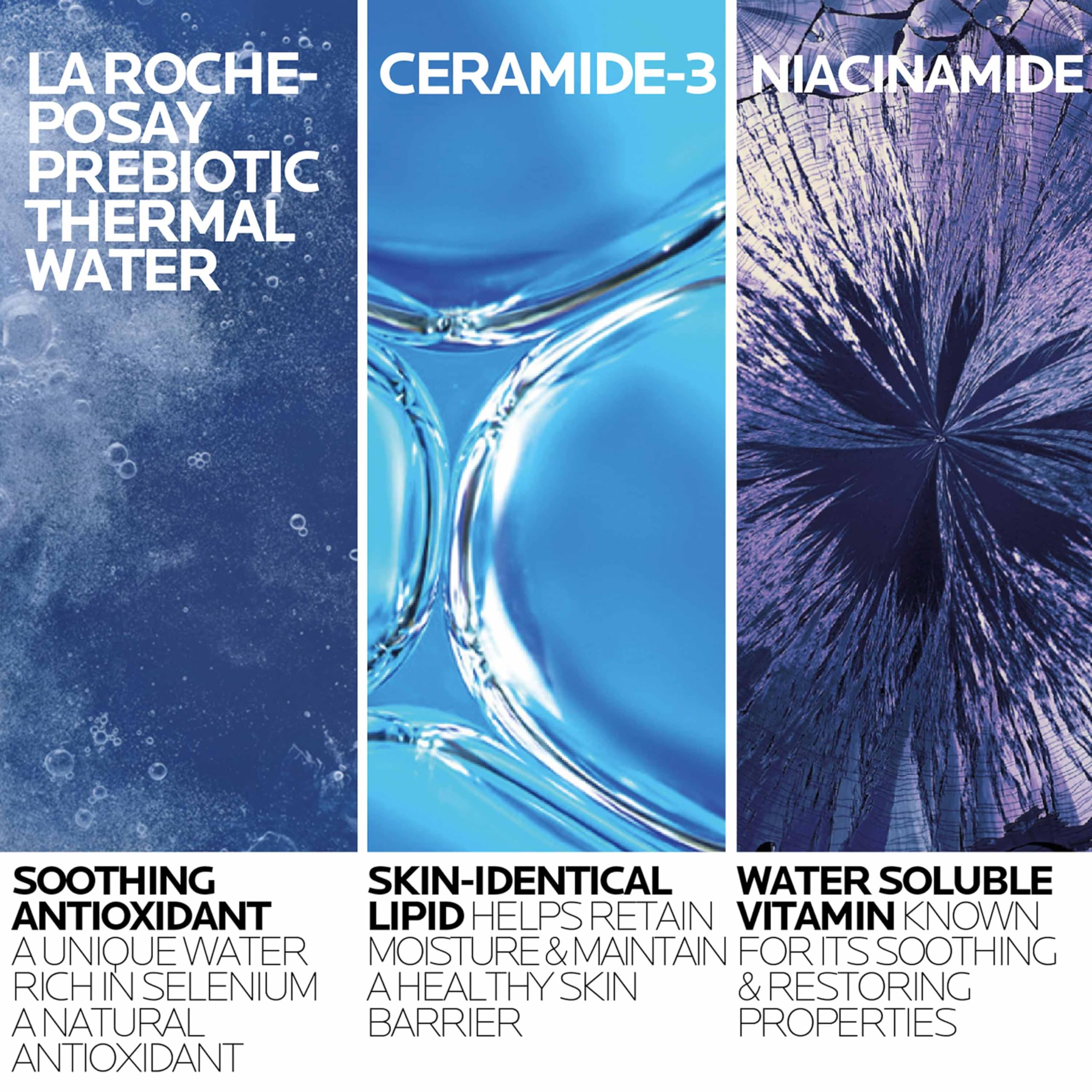 La Roche-Posay Toleriane Hydrating Gentle Facial Cleanser, wit... - Elefair Tech Official Product View 3