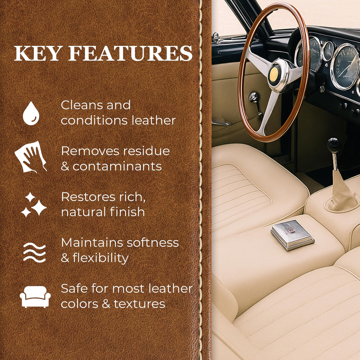 Leatherique Prestine Clean 8 oz - Leatherique Restoration Products Official Imagery - 4