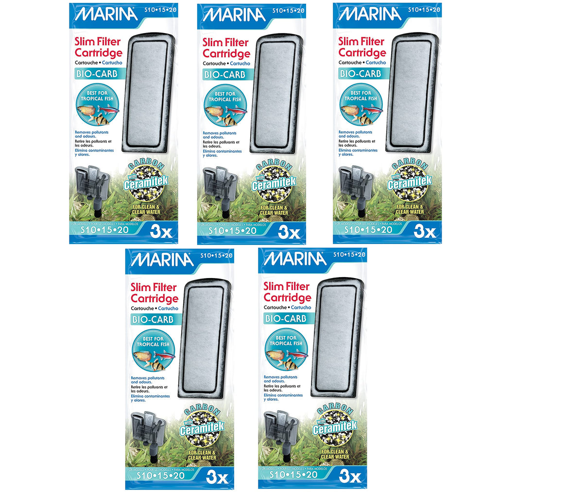 Marina Slim Filter Carbon Plus Ceramic Cartridge - Marina Official Imagery - 4
