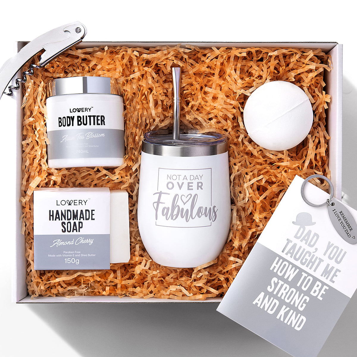 Gifts for Men Beard Grooming Kit Holiday Gift Beard Kit Set - LOVERY Official Imagery - 8