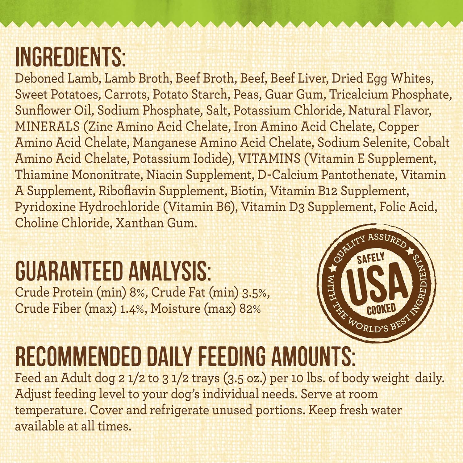 Merrick Lil’ Plates grain-free and gluten-free natural wet dog food for small dogs in a serving bowl, with colorful ingredients visible