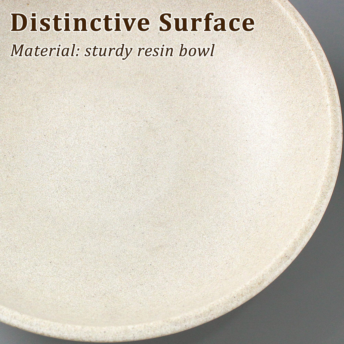 Modern Resin Pedestal Bowl Large Fruit Bowl for Kitchen - LIN CHUAN Official Imagery - 8