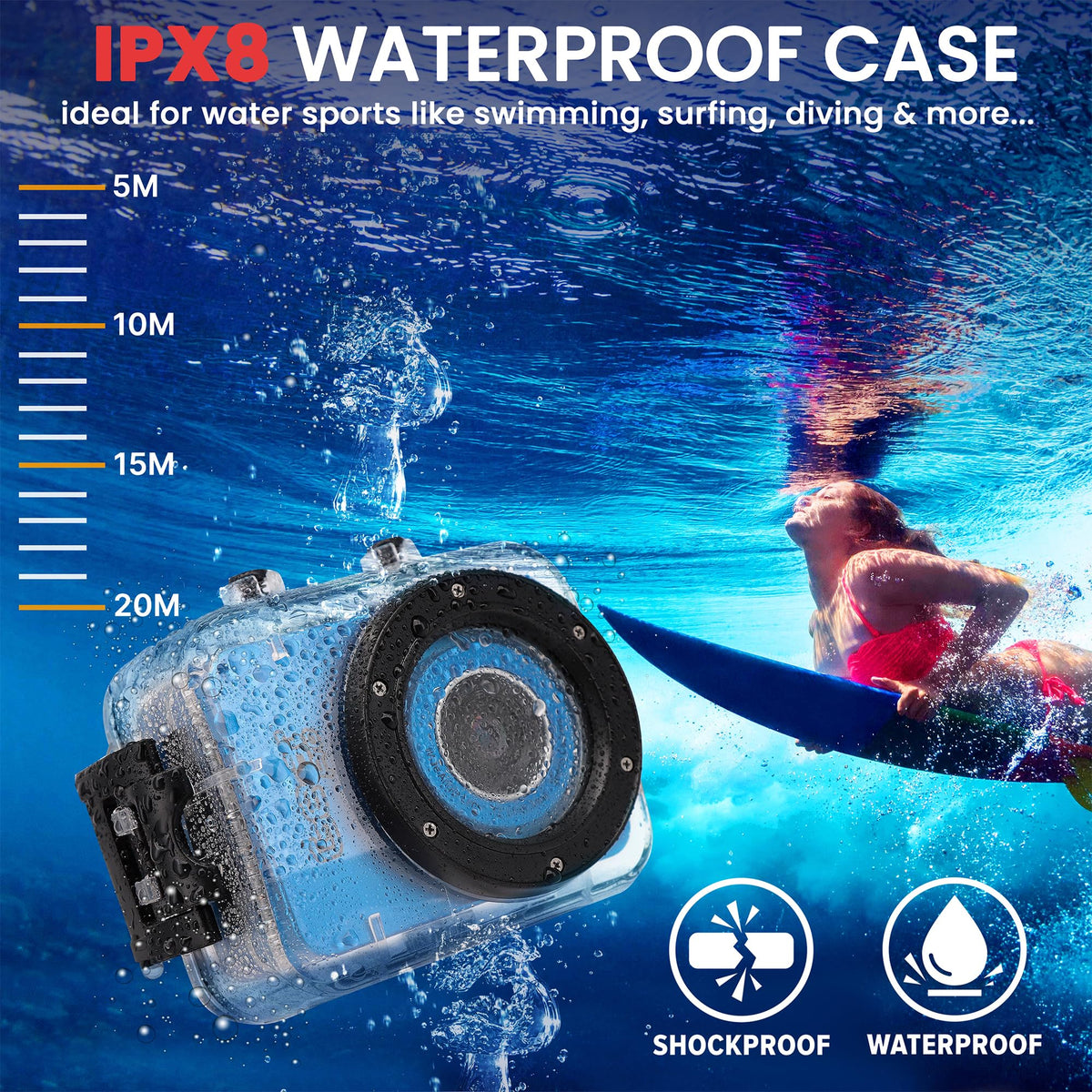 Pyle Gear Pro Sports Action Camera - Pyle Official Imagery - 5