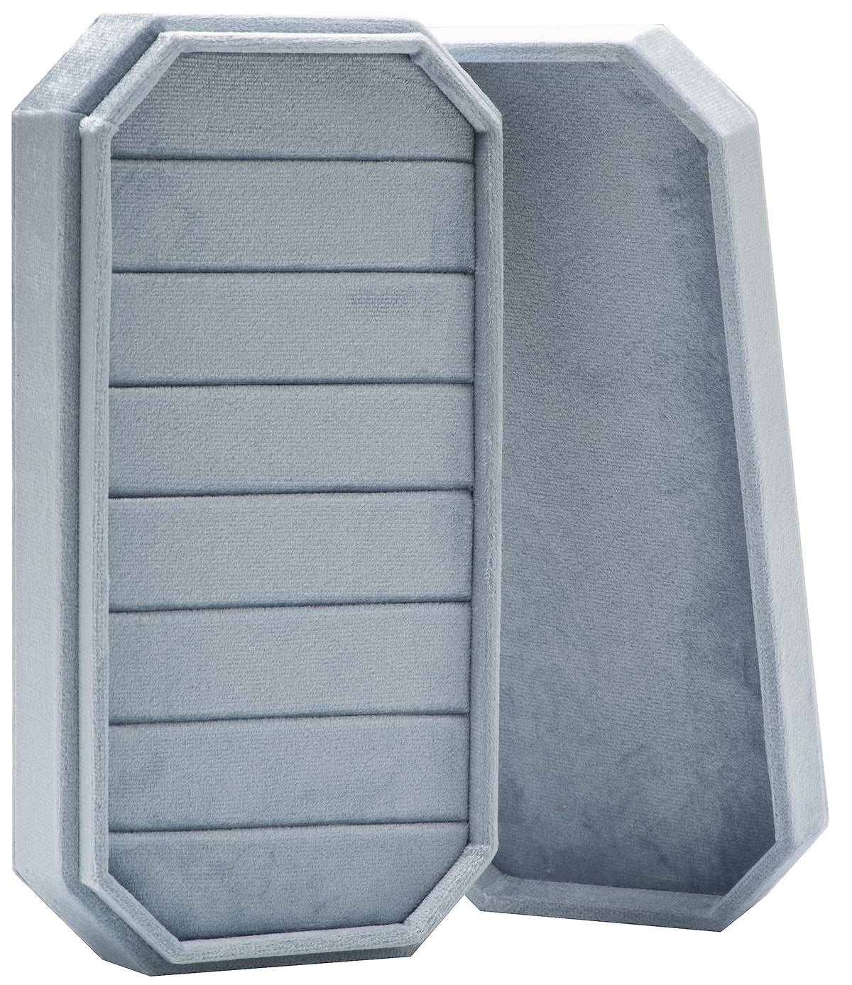 Velvet Ring Organizer Display Tray Jewelry Box Earring - COWFEX Official Imagery - 6