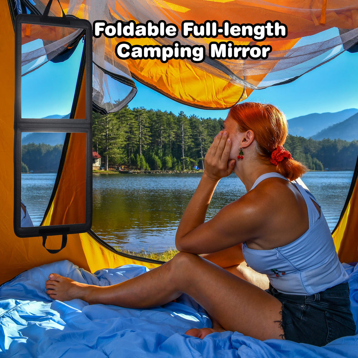 LPHUMEX Foldable Full Length Dance Mirror 33 Portable - LPHUMEX Official Imagery - 4