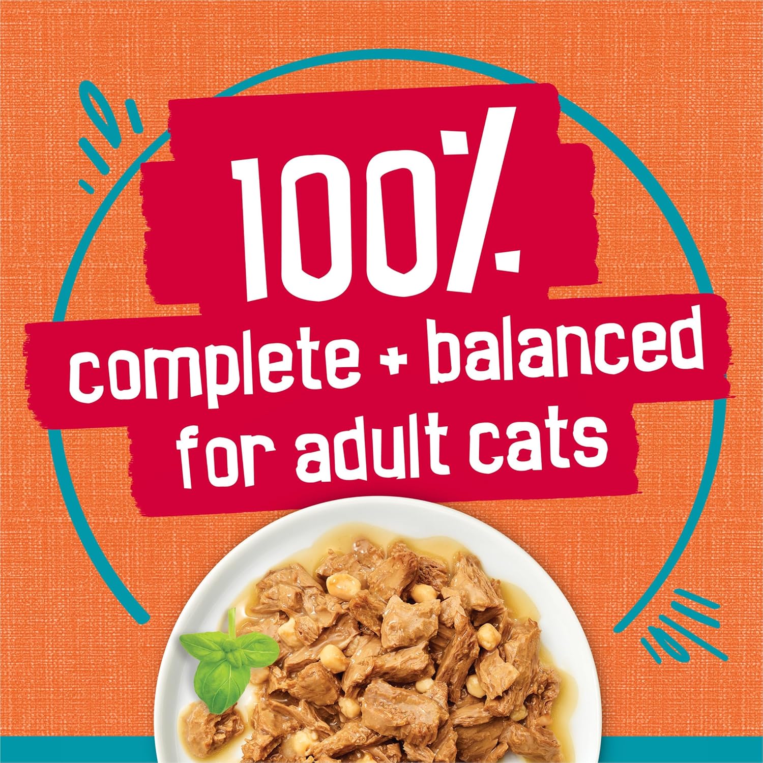 Friskies Tasty Treasures wet cat food with chicken and tuna in gravy, scallop flavor, 5.5 oz cans, pack of 24