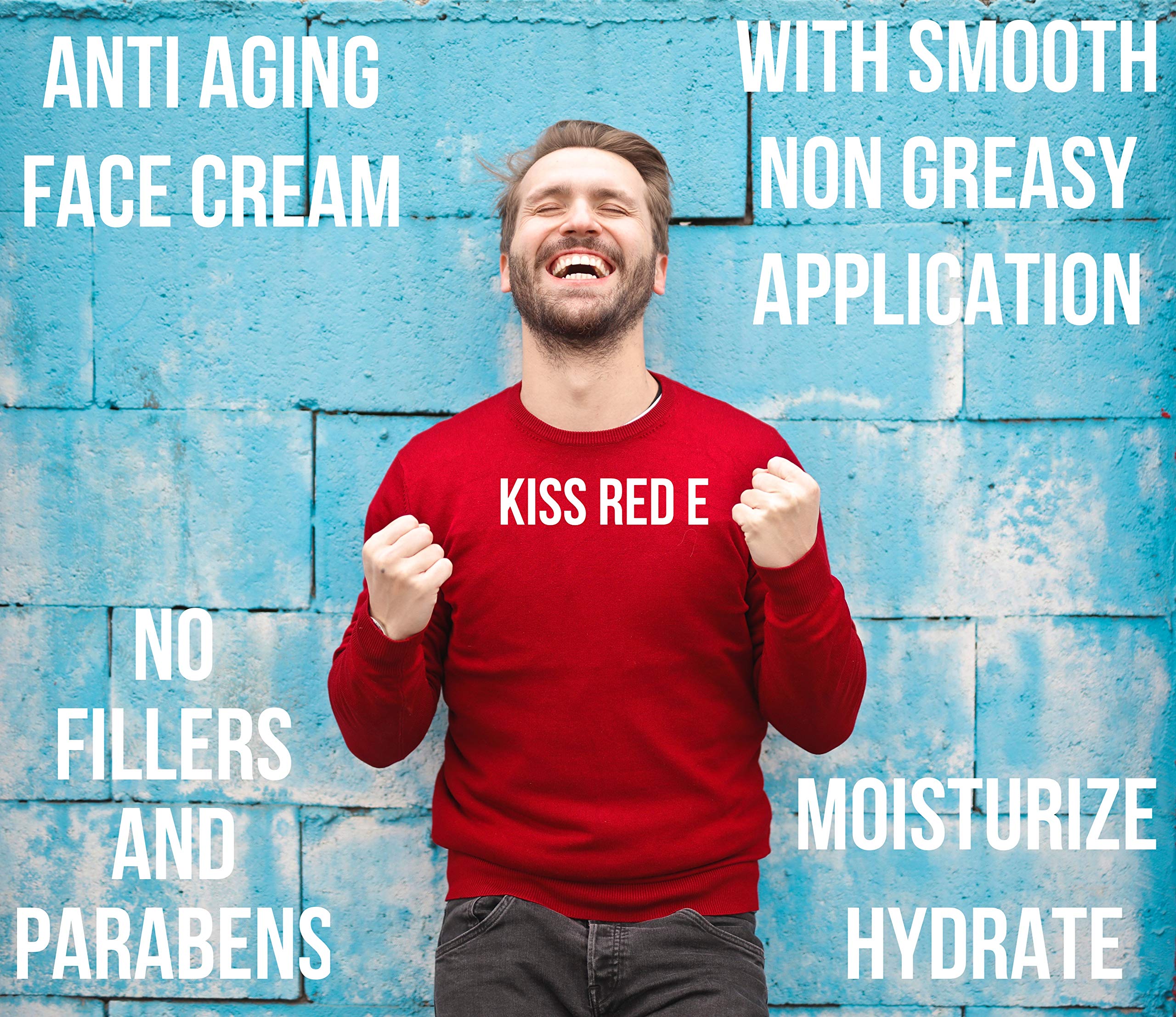 Anti Aging Face Cream. Best Anti Wrinkle Cream Moisturizer For - KissRedE