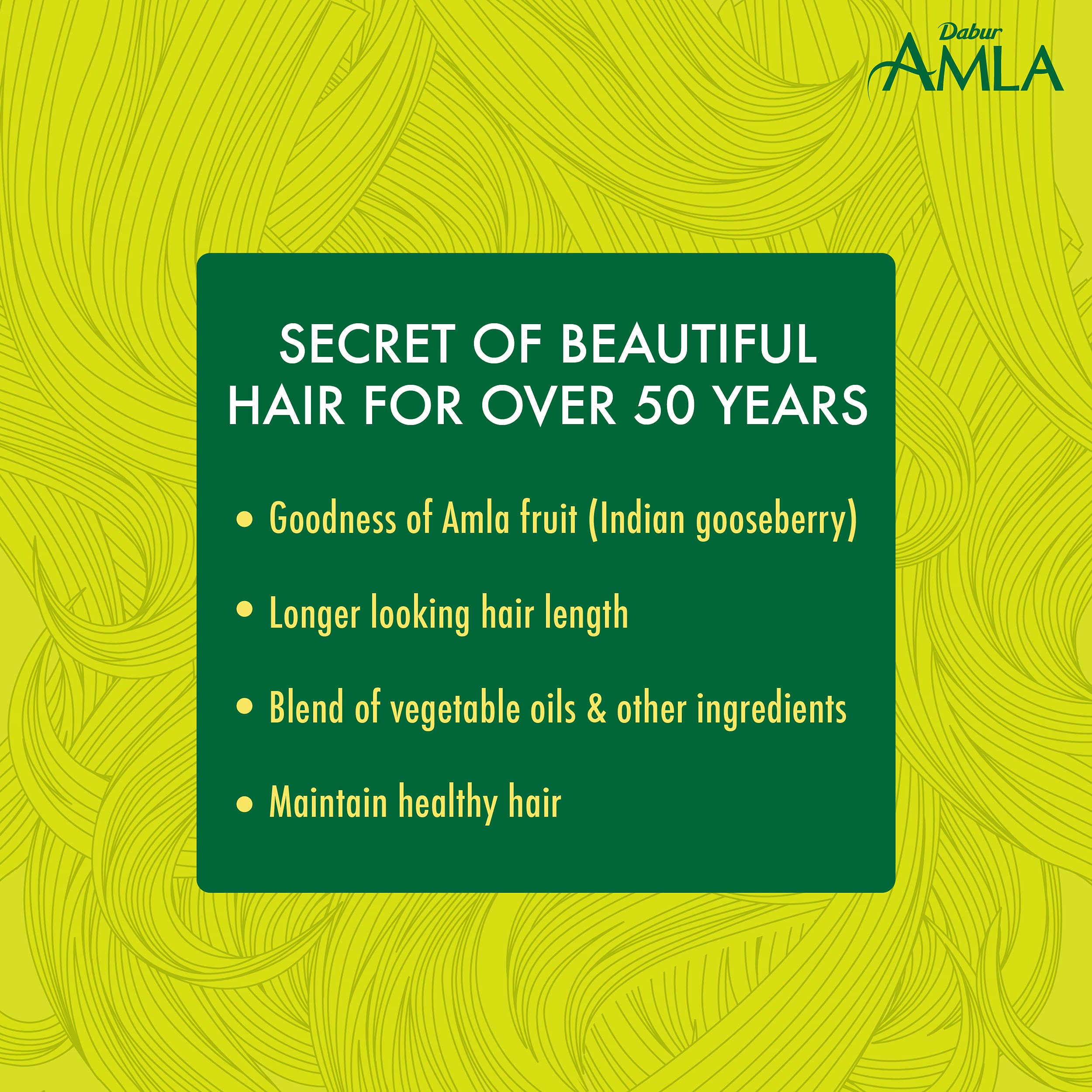 Dabur Amla Hair Oil with Pure Amla Botanical Extracts - Dabur Official Product View 8