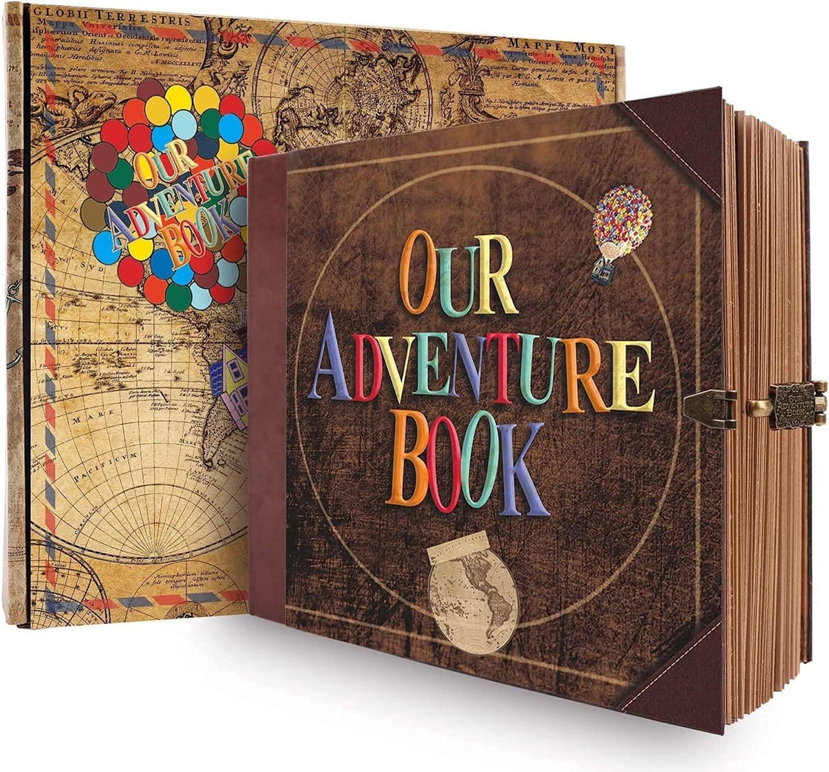 Our Adventure Book Scrapbook Photo Album Retro Style - JIMBON Official Imagery - 2