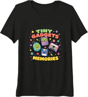 Womens Tiny Gadgets Big Memories Premium Tri Blend T Shirt - Tiny Gadgets Memories Official Imagery - 1