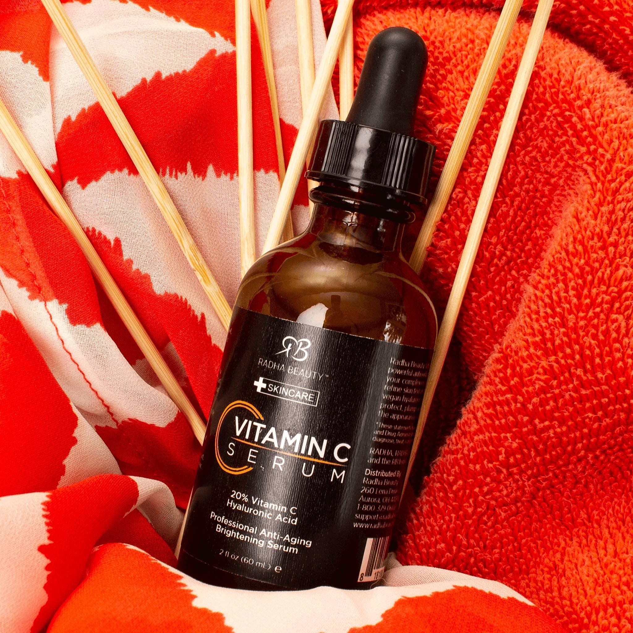 Radha Beauty Natural Vitamin C Serum , Vitamin C, Vitamin E, Hyaluronic Acid - Radha Beauty Official Product View 6