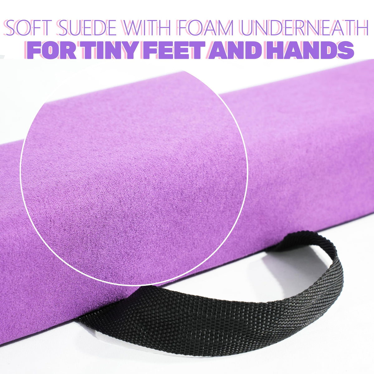 8FT Folding Balance Beam Gymnastics Floor Beam Gymnastics - FC FUNCHEER Official Imagery - 7