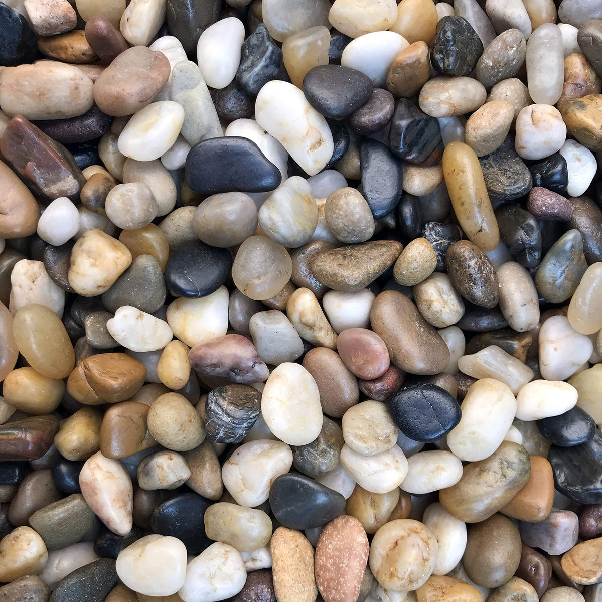 Voulosimi 12 LBS River Rock Stones Natural Decorative - Voulosimi Official Imagery - 8