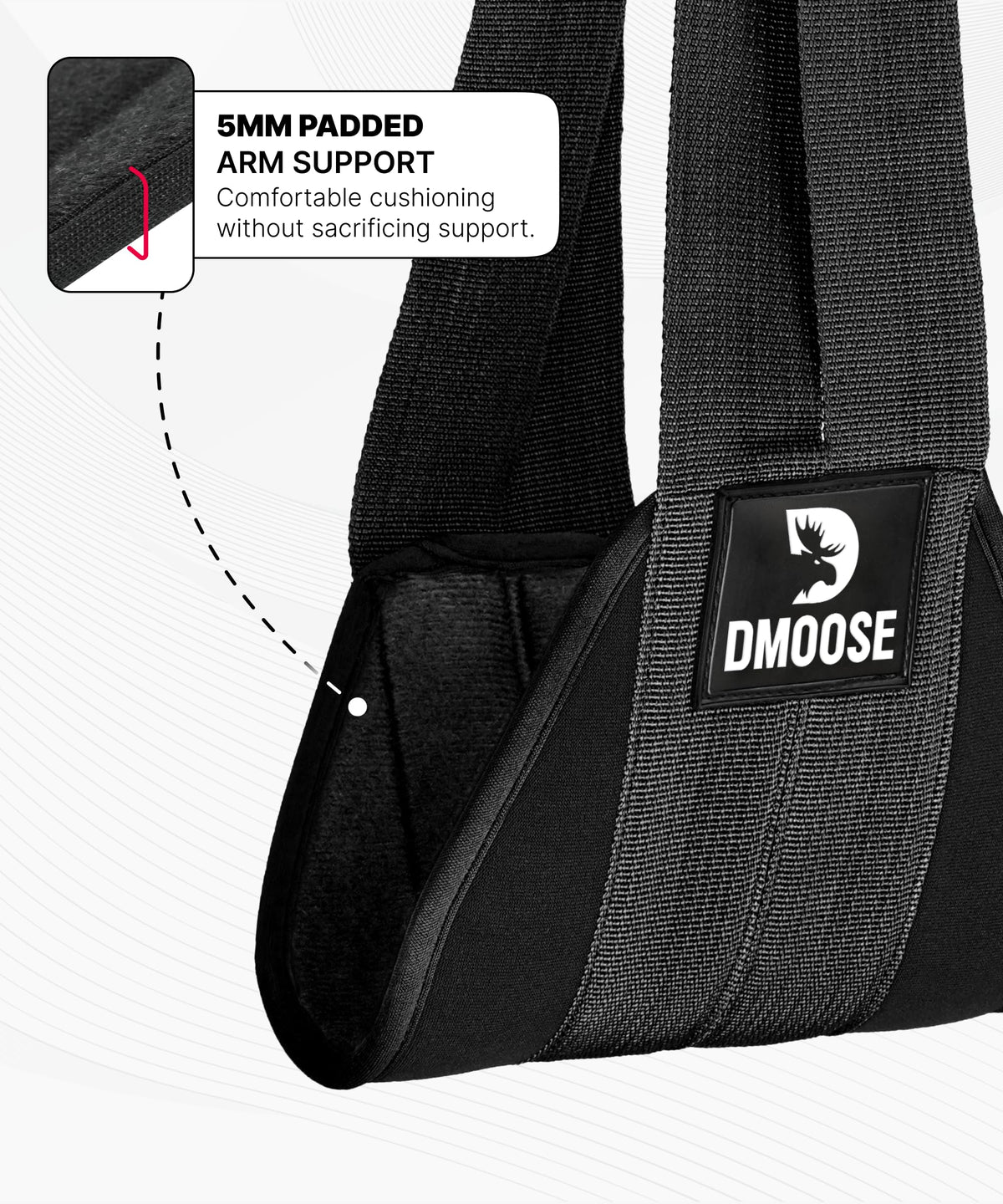 DMoose Fitness Hanging Ab Straps for Pull Up Bar Core - DMoose Fitness Official Imagery - 6