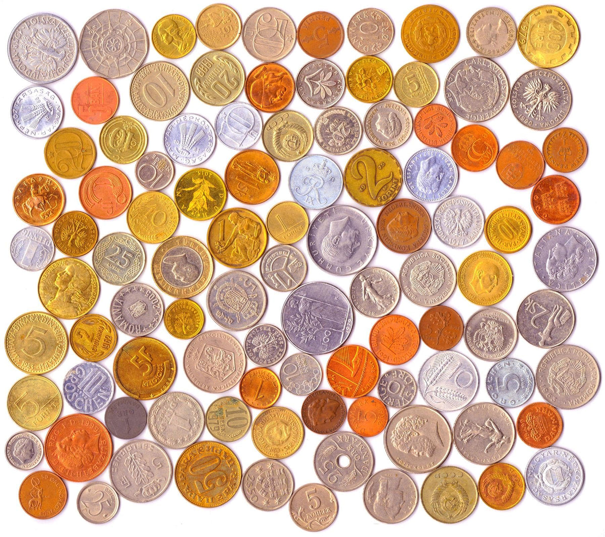 20 Different Coins from Unique Countries Around The World - HOBBY OF KINGS Official Imagery - 3