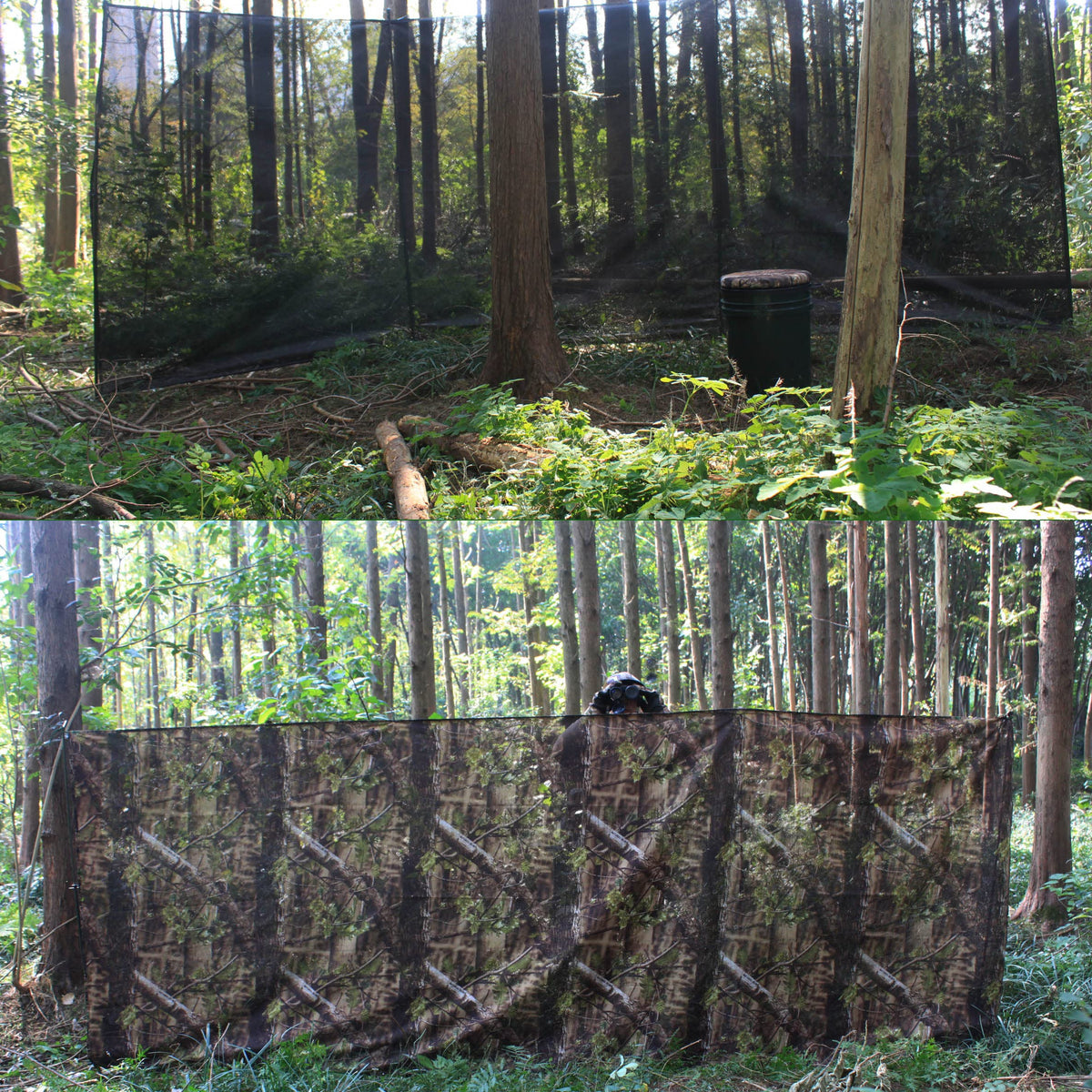 AUSCAMOTEK One Way See Through Camouflage Netting for - AUSCAMOTEK Official Imagery - 6