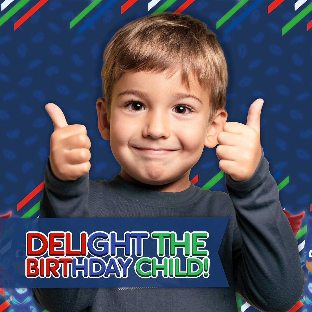 PJ Masks Birthday Party Supplies and Decorations with Table - Unique Official Imagery - 7