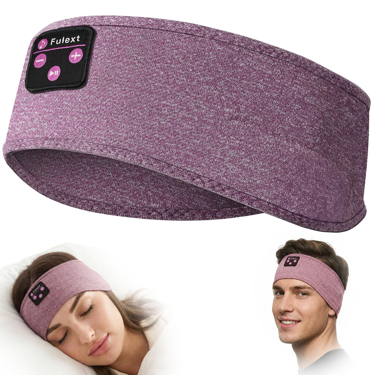 Sleep Headphones Bluetooth 5 4 Sleeping Headband Headphones - Fulext Official Imagery - 1