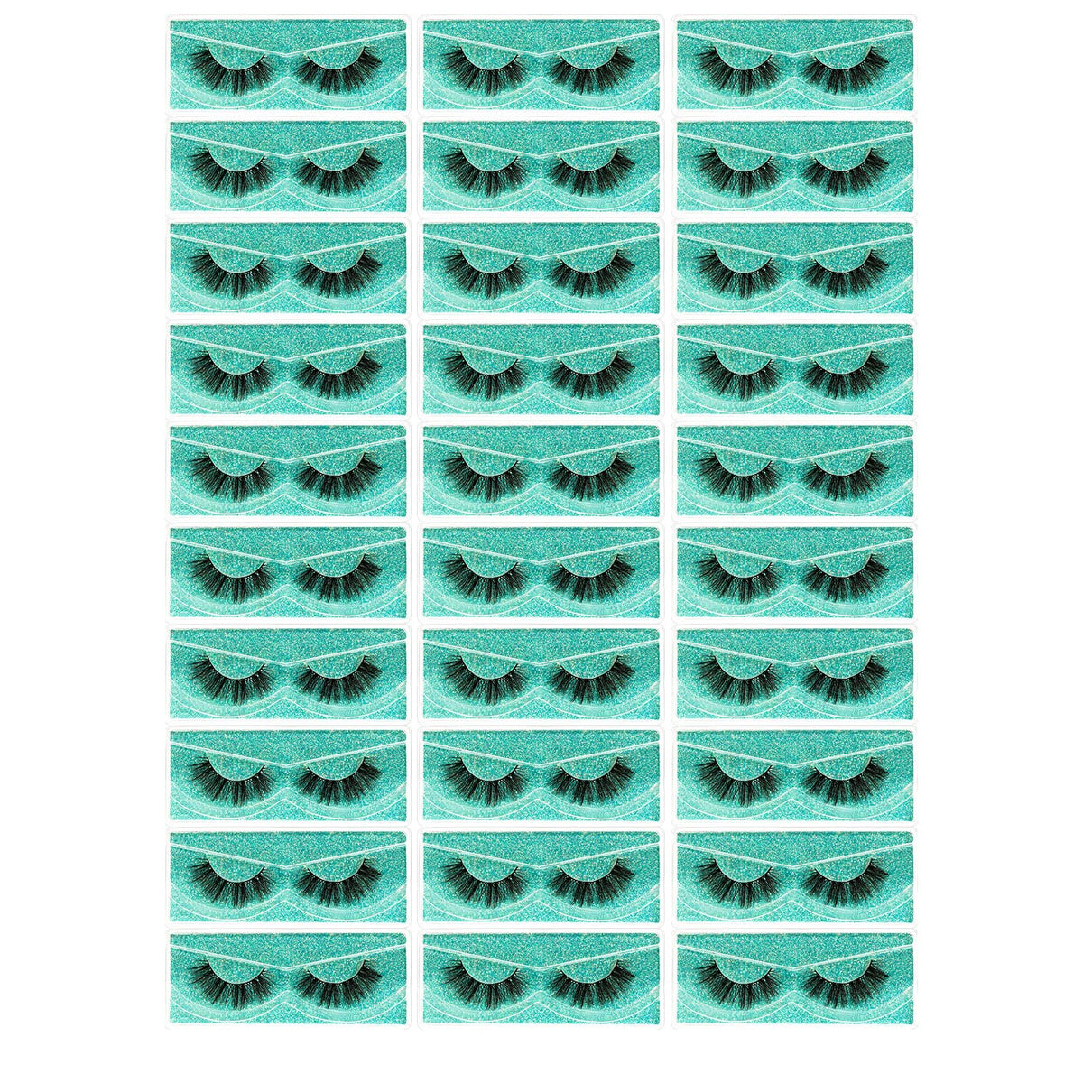 Wholesale Faux Mink Lashes 30 Pairs 3D A03 Medium Length - FARRED Official Imagery - 7