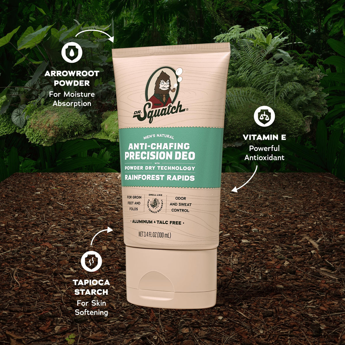 Dr Squatch Whole Body Deodorant for Men - Dr. Squatch Official Imagery - 4