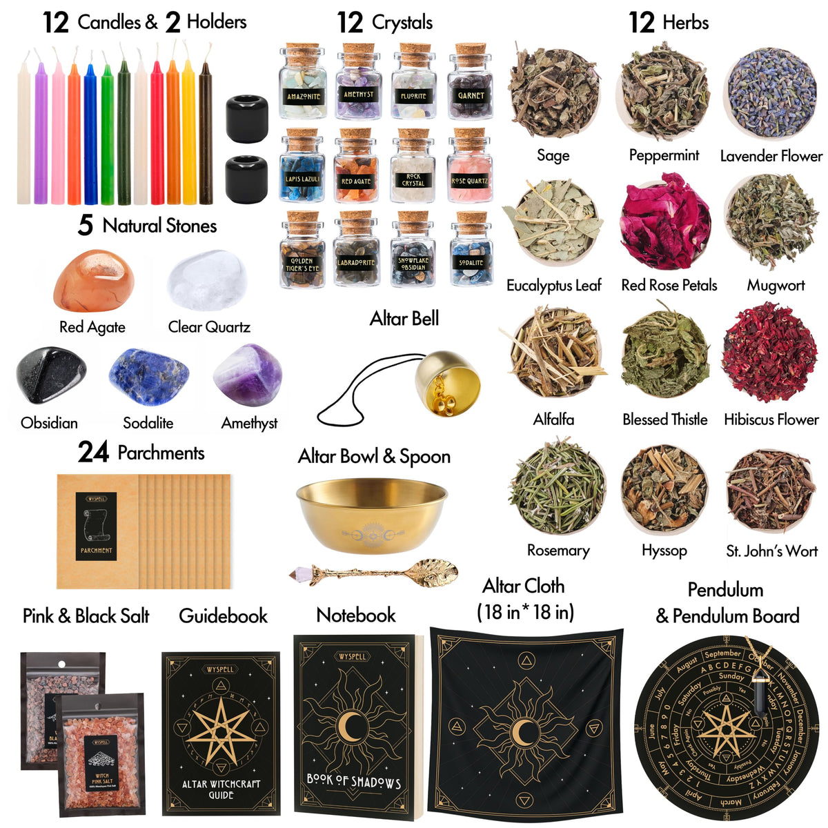 Wyspell Large Witchcraft Kit - Wyspell Official Imagery - 4