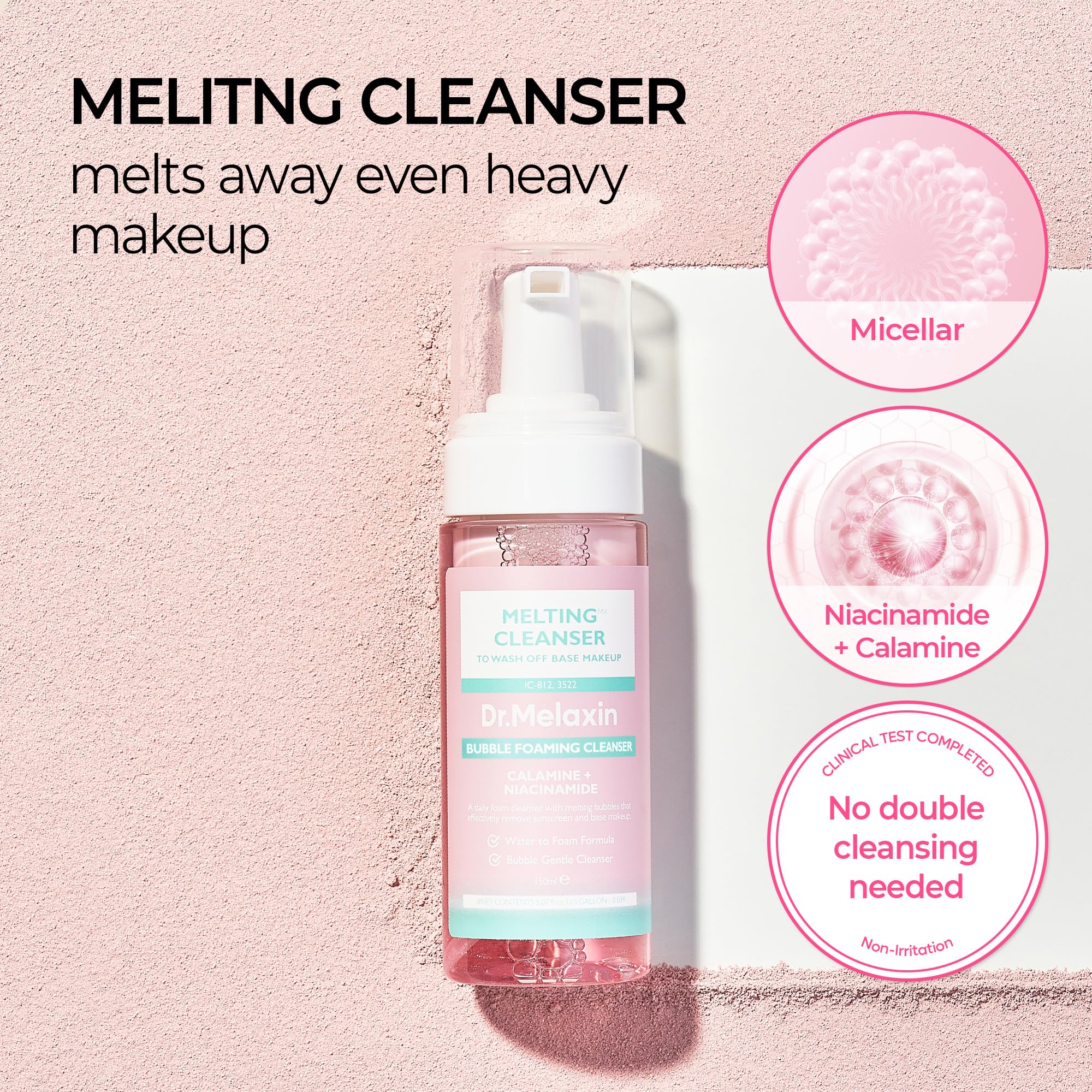 Dr.Melaxin Melting Bubble Foaming Cleanser - Dr.Melaxin