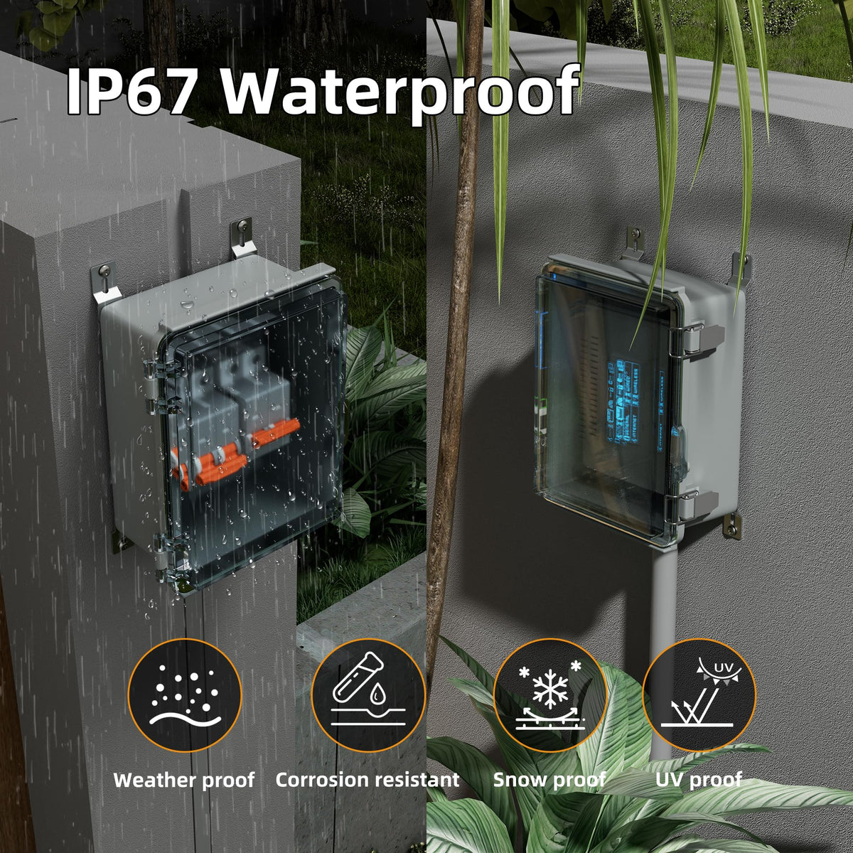 Joinfworld Outdoor Waterproof WiFi Enclosure 8 7x6 7x4 3 - Joinfworld Official Imagery - 6