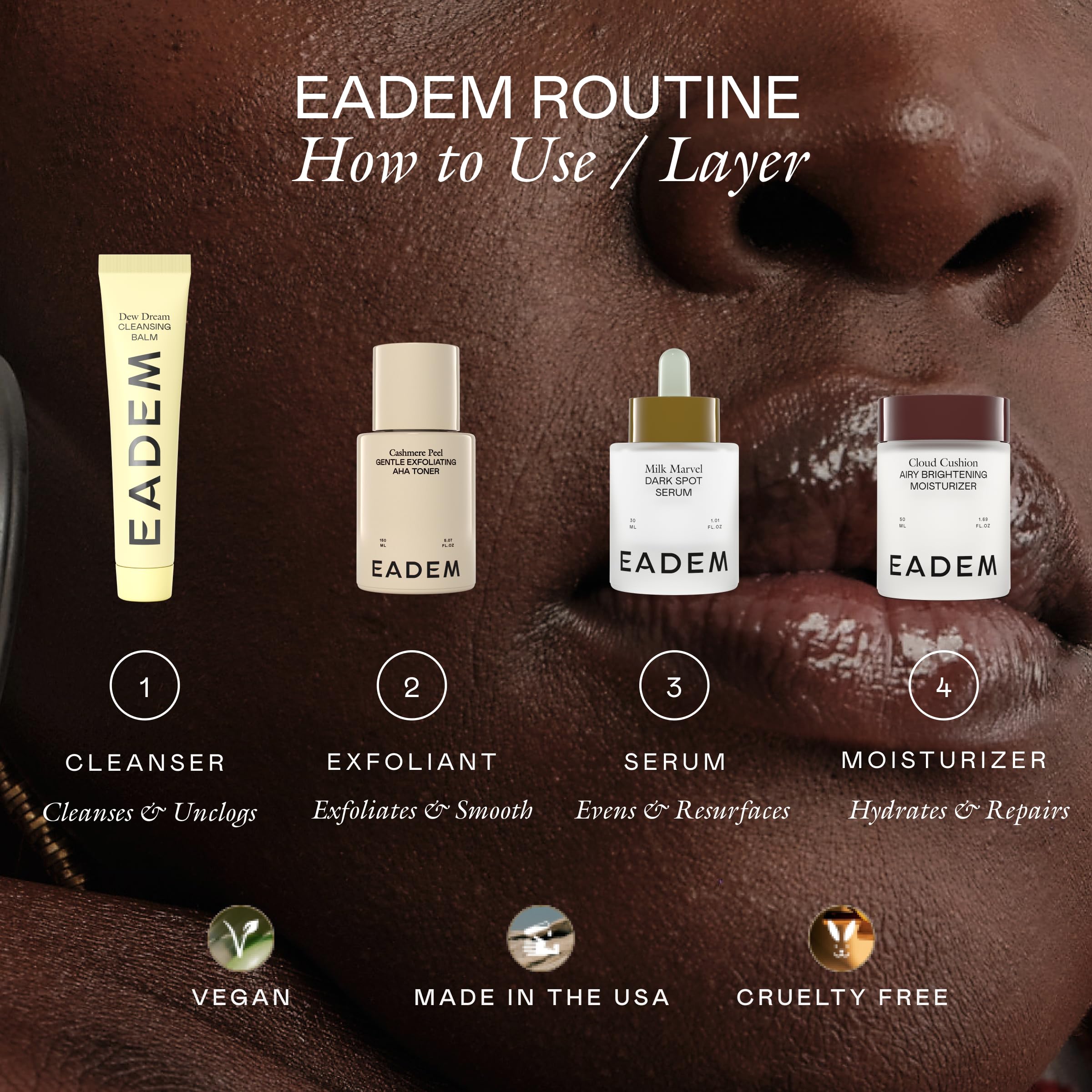 EADEM Face Moisturizer Barrier Repair Cream for Women Cloud - EADEM Official Imagery - 8