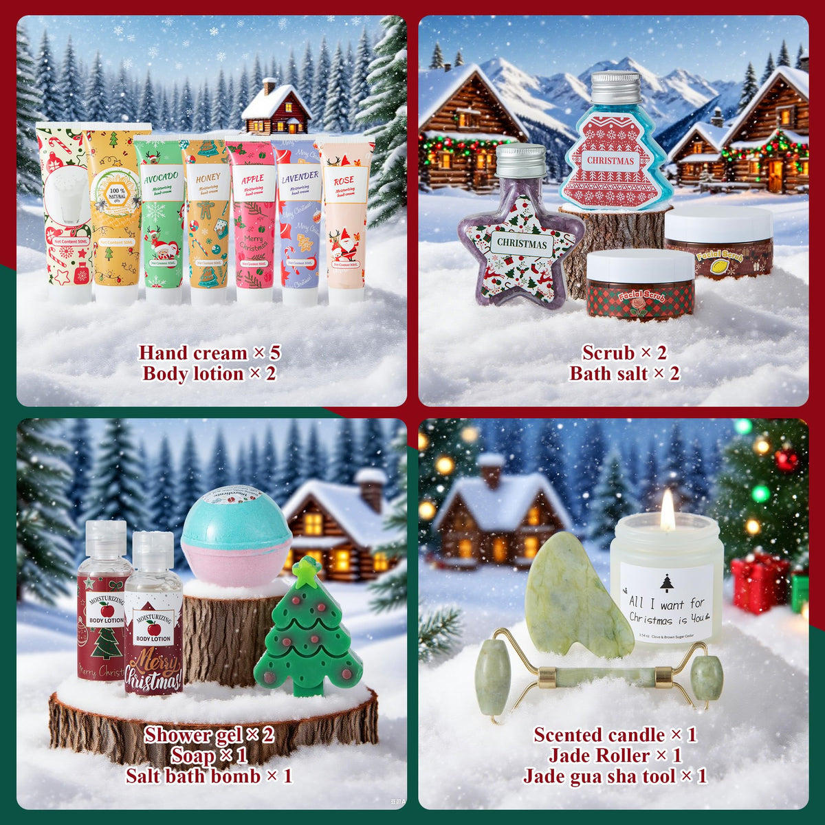 Advent Calendar 2026 24 Days of Beauty Advent Calendar Bath - YFFSHLCS Official Product Imagery - 5