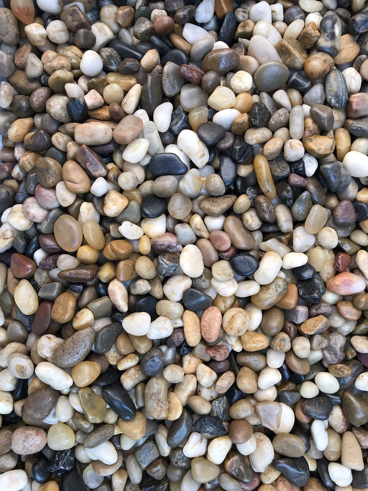 Voulosimi 18 LBS River Rock Stones Natural Decorative - Voulosimi Official Imagery - 1