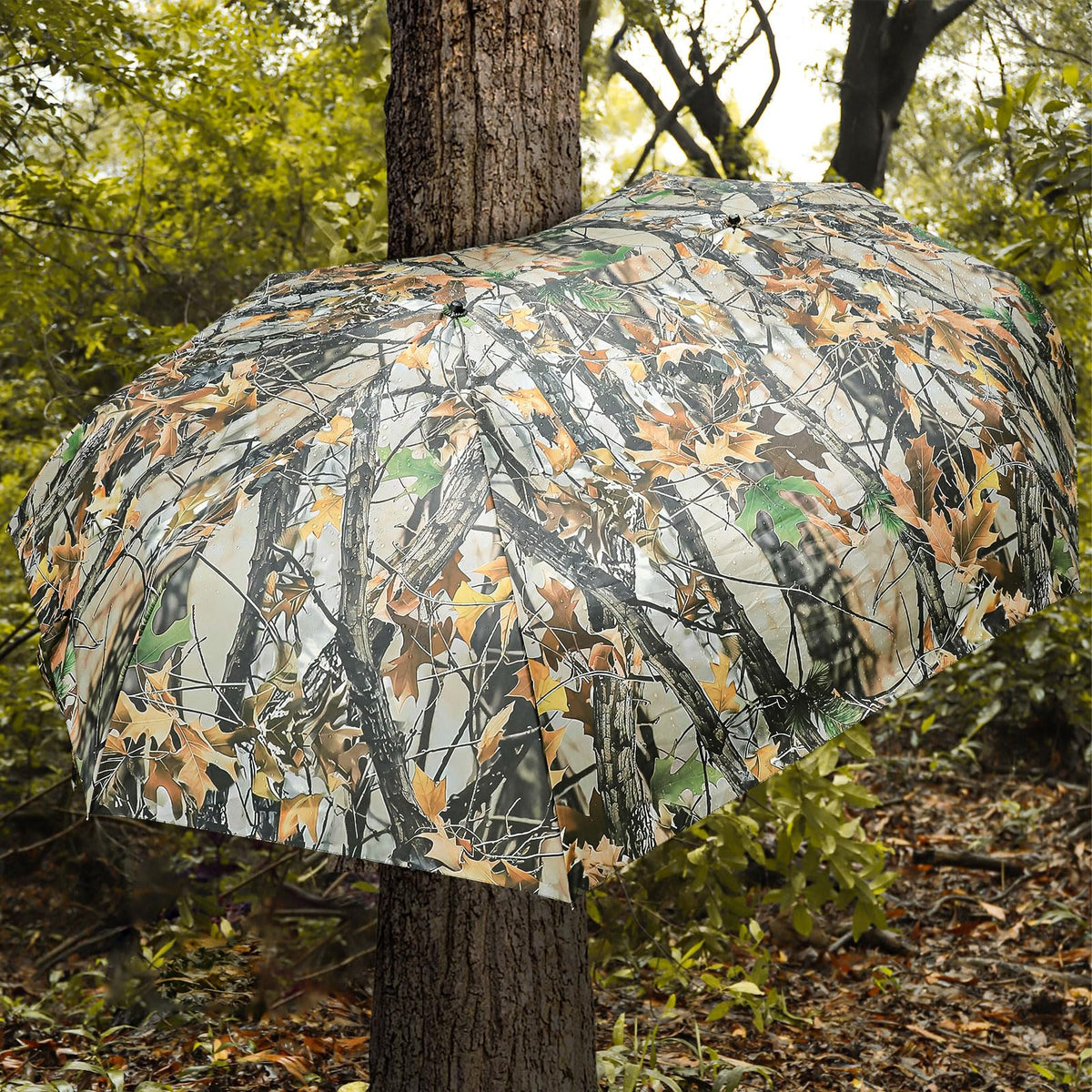 2 Man Tree Stand Umbrella with Heavy Duty Rod 60 Wide - Kalkal Official Imagery - 3