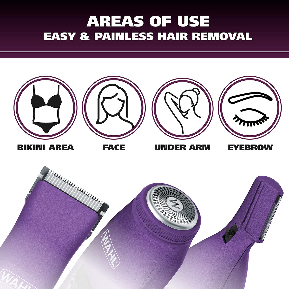 Wahl Pure Confidence Rechargeable Electric Trimmer Shaver - Wahl Official Imagery - 8