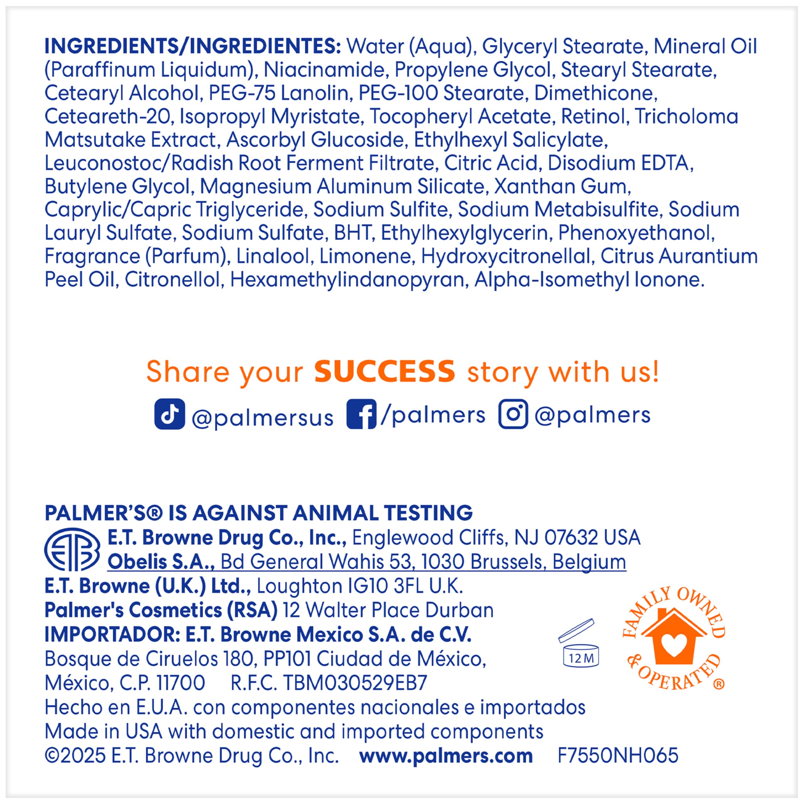 Palmer's Anti Dark Spot Face Cream with Vitamin E &amp; - Palmer's
